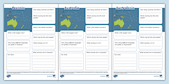 Geography Fact File Template • Twinkl.com.au