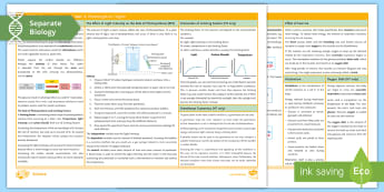 Beyond Secondary | AQA Biology | Bioenergetics | KS4 Science