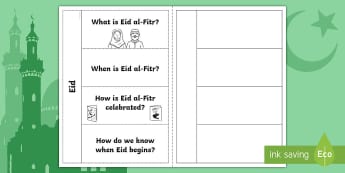 Eid Al-Fitr - KS2 Resources - Twinkl