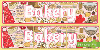 Bakery Role Play - Primary Resources - KS1 - Twinkl