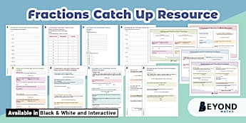 Catch Up Resources Years 9 - 10 - Beyond Maths - Beyond Secondary ...
