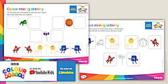 Learning Resources Colorblock Colourblocks Partnerships - - Twinkl