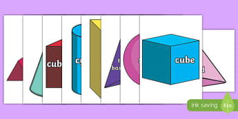 3D Cube Net Template - Square Box Template