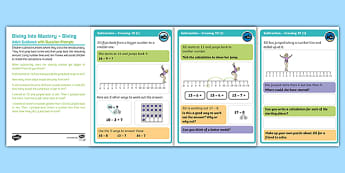 1 121 top bridging 10 to subtract nubmer line teaching resources