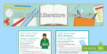 English Literature GCSE Revision Resources | Beyond - Twinkl