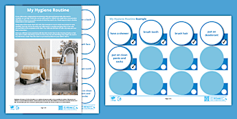 Hygiene Routine Project Hygiene Resources | twinkl.co.uk
