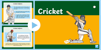 Cricket PowerPoints | twinkl.com.au