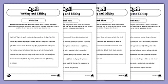 Editing Worksheets | twinkl.com