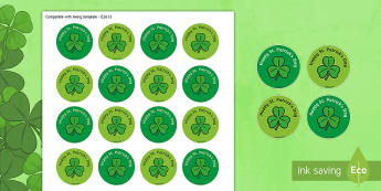 St Patrick's Day Banner - Classroom Resources (teacher made)