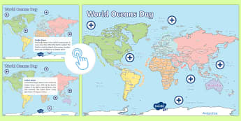 World Oceans Day Display Banner