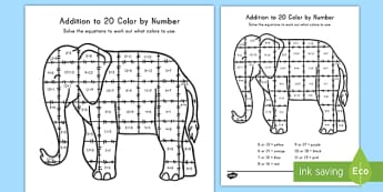 Number Sense and Numeration Addition and Subtraction Primary Resou