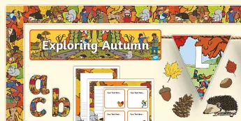 Autumn Display Packs | twinkl.co.uk