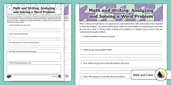 Math Writing Activities | twinkl.com