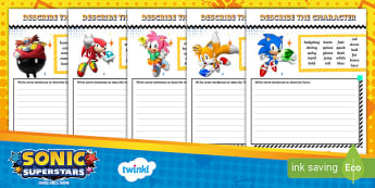 Sonic the Hedgehog Activities | SEGA | Twinkl - Twinkl