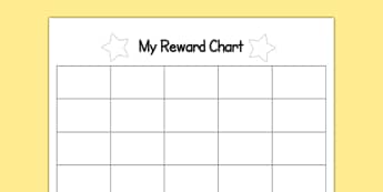 Printable Reward Charts For 9 Year Olds