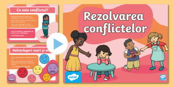 Rezolvarea conflictelor – Prezentare PowerPoint