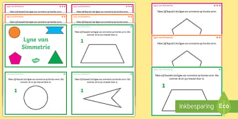Geometriese Vorm Simmetrie Onderwyser Hulpbronne - Wiskunde Geometrie