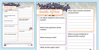 Fact File Template Ks1 • Twinkl.ca