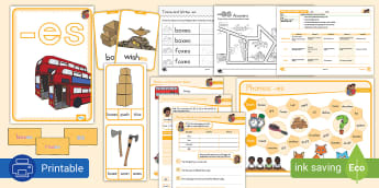 -es Term 3 - Grade 2 Term 3 Phonics | English | South Africa | Twinkl
