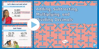 Adding Decimals Activities | twinkl.com