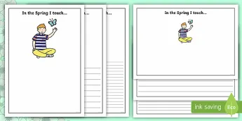 Senses Writing Frames | twinkl.com.au