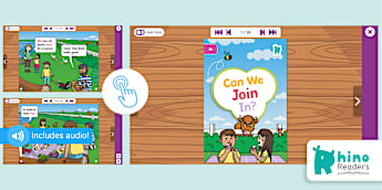 Level 3b Reading Scheme Book: Can We Join In?