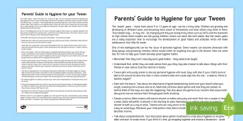 Wellbeing Information Sheet • Twinkl.com.au