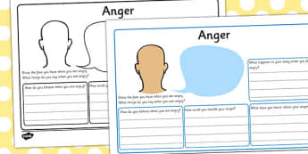 Anger Management Worksheets and Worksheets - Primary