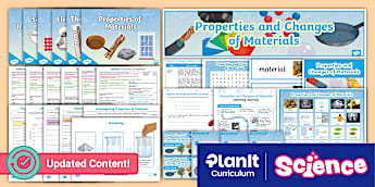 Properties of Materials - Year 5 Science Resources - Twinkl