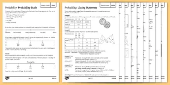 Probability Mathematics • Twinkl.ca