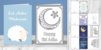 Eid Al-Adha Cards | Greetings Cards - Twinkl Party