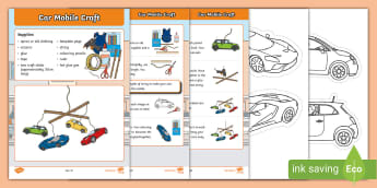 Car Mobile Craft