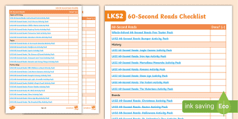 60 Basic Reading 60 Second Reads Reading • Twinkl.ca