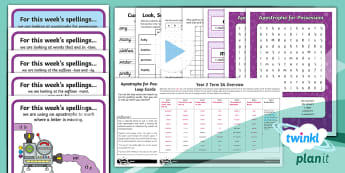 Year Two Term 3A Primary Resources - Spelling Year Two Primary Re