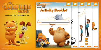 FREE Garfield: Activity Booklet for K-2nd Grade