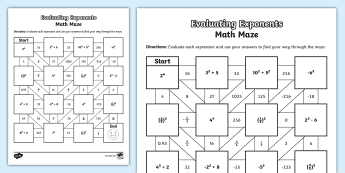 Math Maze Activities | twinkl.com