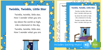 Twinkle, Twinkle, Little Star | Resources | Twinkl