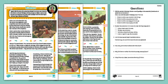 Fictional Reading Comprehensions | KS2 Primary Resources