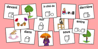 Place Prepositions Worksheet  French Grammar Exercises PDF