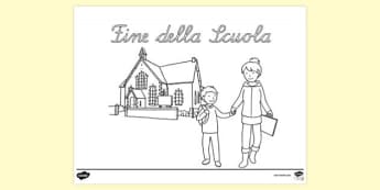 Disegni sulla Fine della Scuola | Scuola Primaria