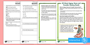 history reading comprehension activities and worksheets