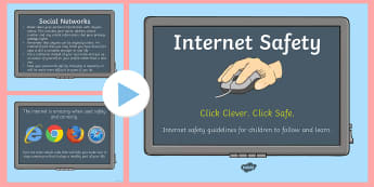 Internet Safety Primary Resources, internet, safety, keep safe