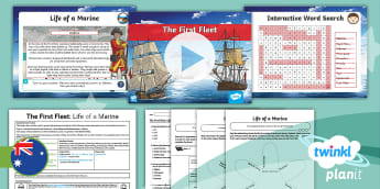 Year 4 HASS Unit | The First Fleet - Primary Resources