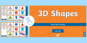 100+ 3D Shapes Activities - Primary Resources for Kids