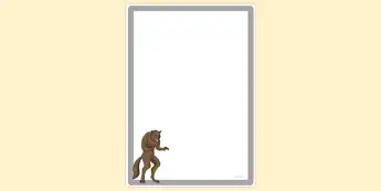 Werewolf Art • Twinkl.ca