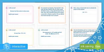 Negetive Math Trivia Negative Numbers Mathematics • Twinkl.ca