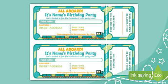 Party Invitation Templates – Free – Primary Resource