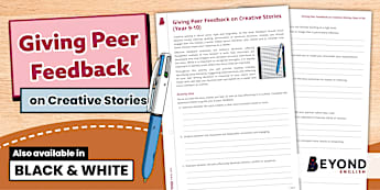 Giving Peer Feedback on Creative Stories (Year 9-10)