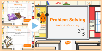 Problem Solving Powerpoint • Twinkl.ca