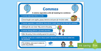 commas to clarify meaning examples